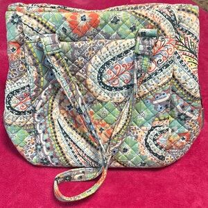 Vera Bradley Citrus Paisley Shoulder Bag